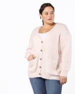 Eyelash sweater cardigan new arrivals